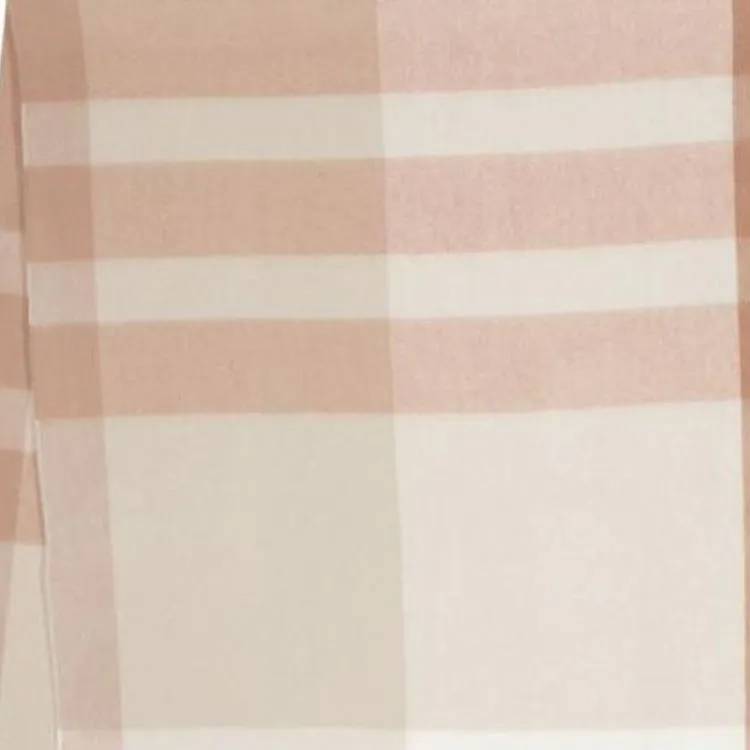 Mulberry Logo-embroidered Check-print Scarf-1