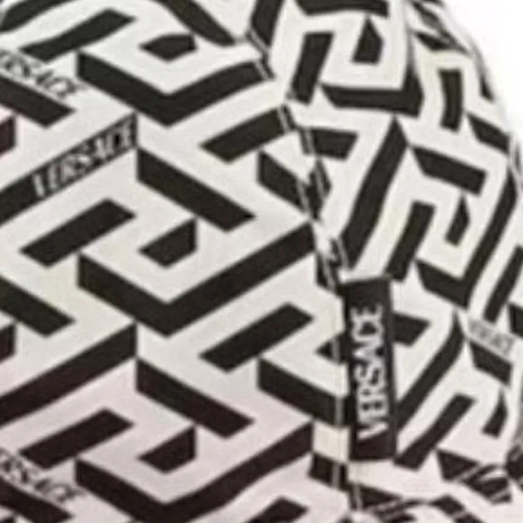 VERSACE Polyester Bucket Hats Men White-1