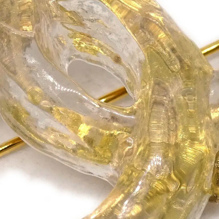 CHANEL 1999 CC-logo Brooch Pin-2