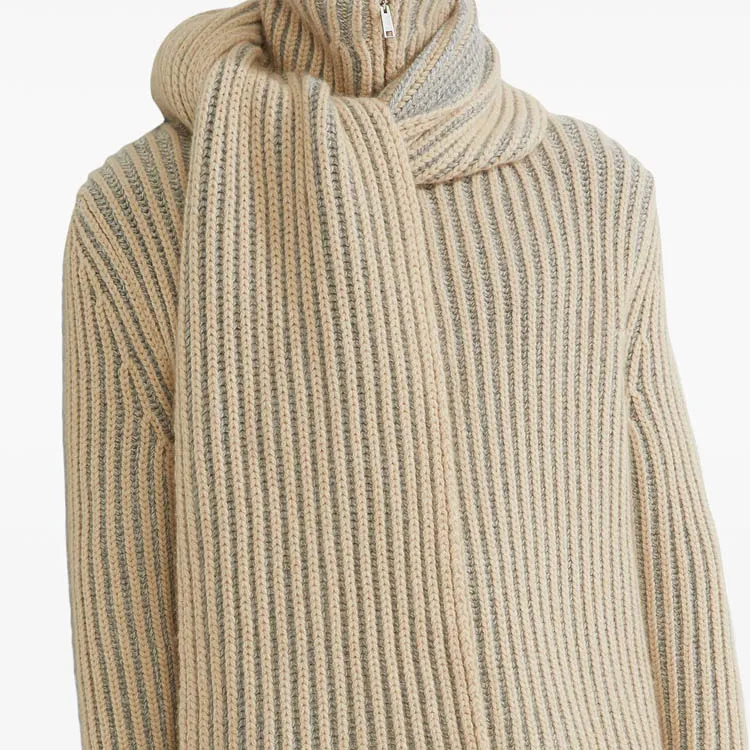 Ermenegildo Zegna Oasi Knitted Scarf-2