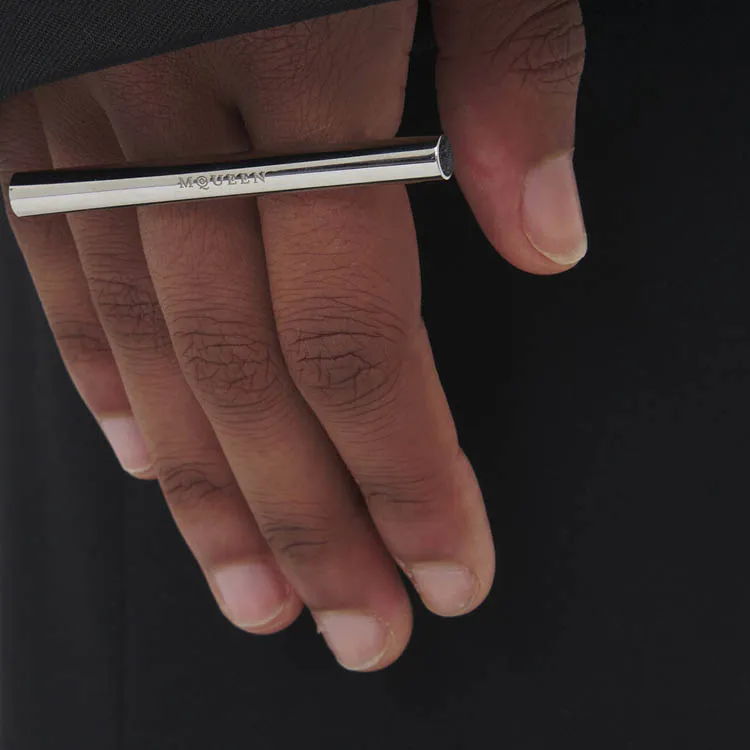 Alexander McQueen Cross Bar Double Ring-2