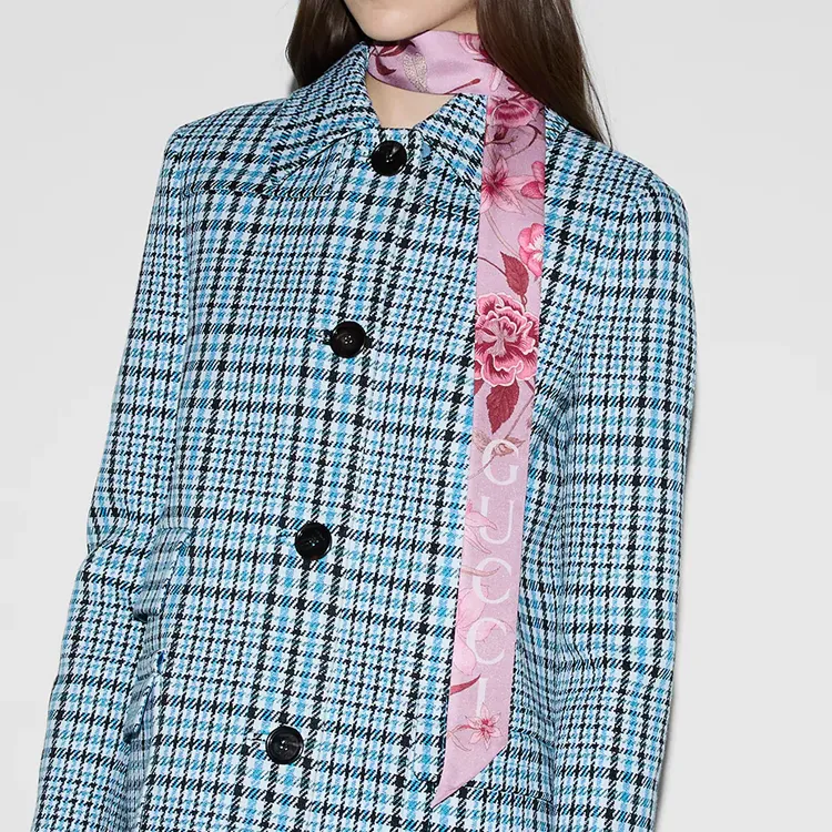 GUCCI Floral Print Scarf-2