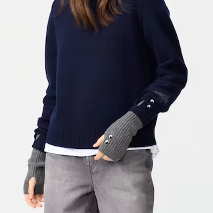 UNIQLO Cashmere Gloves Unisex Multicolor-6