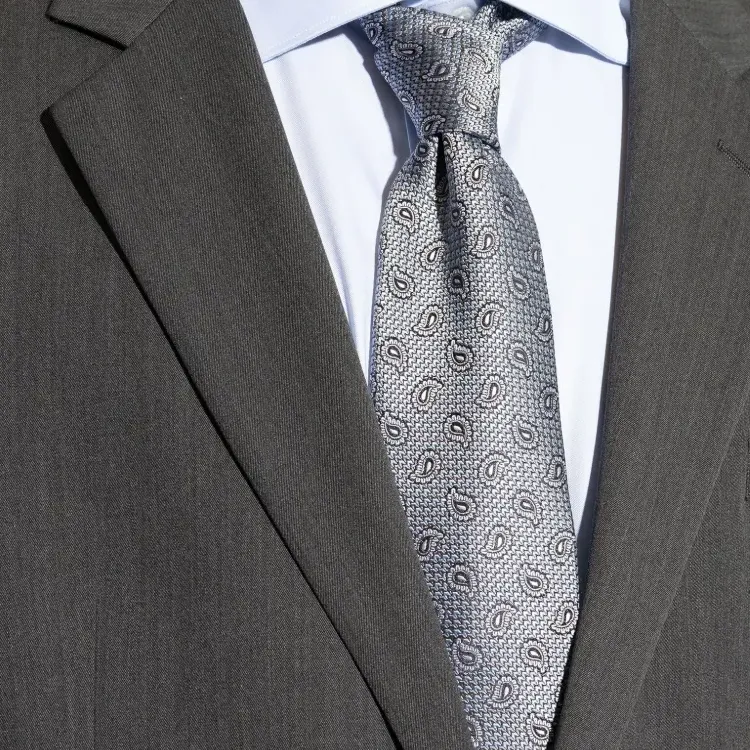 Brioni Paisley Patterned Silk Tie-1