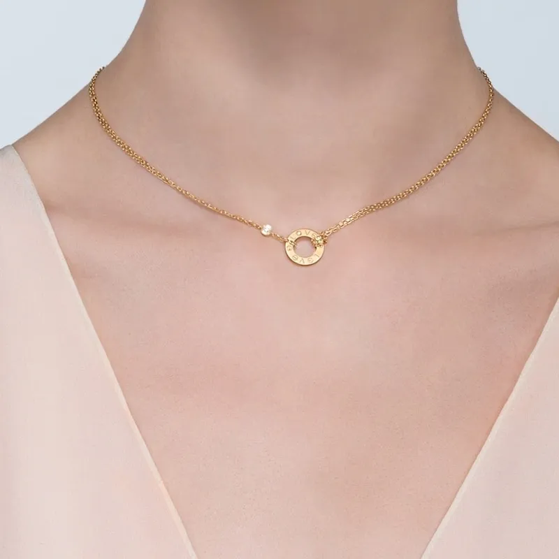 CARTIER Love Necklace Collection 18K Gold Necklaces Women's Gold-1