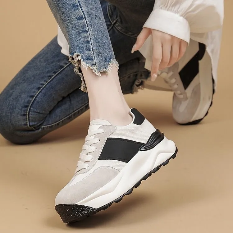 DAPHNE Low Top Skateboard Shoes 6cm Women's-3