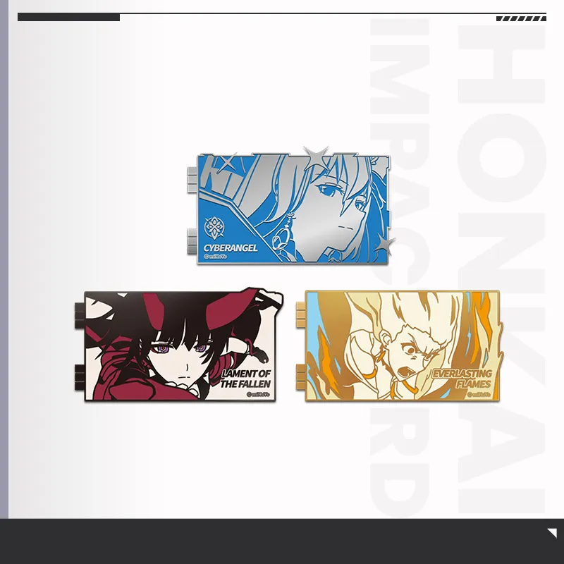 MIHOYO Honkai Impact 3 Animation Short Film Collection Metal Badge IP Merch-3
