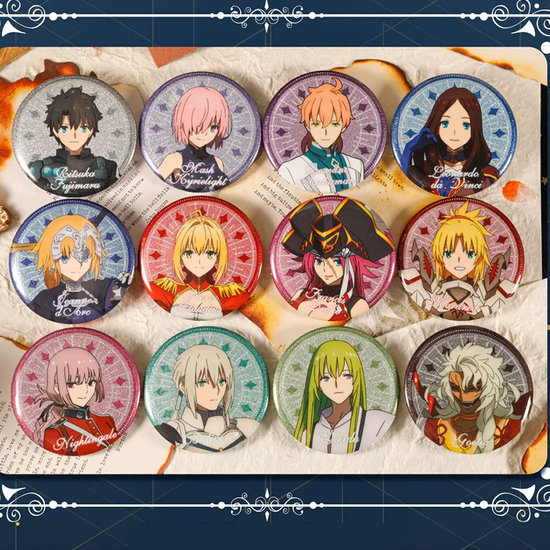 Aiman Fate/Grand Order Final Singularities Solomon's Temple Of Time Double Flash Emblem 1 Box 12 Pcs IP Merch-3