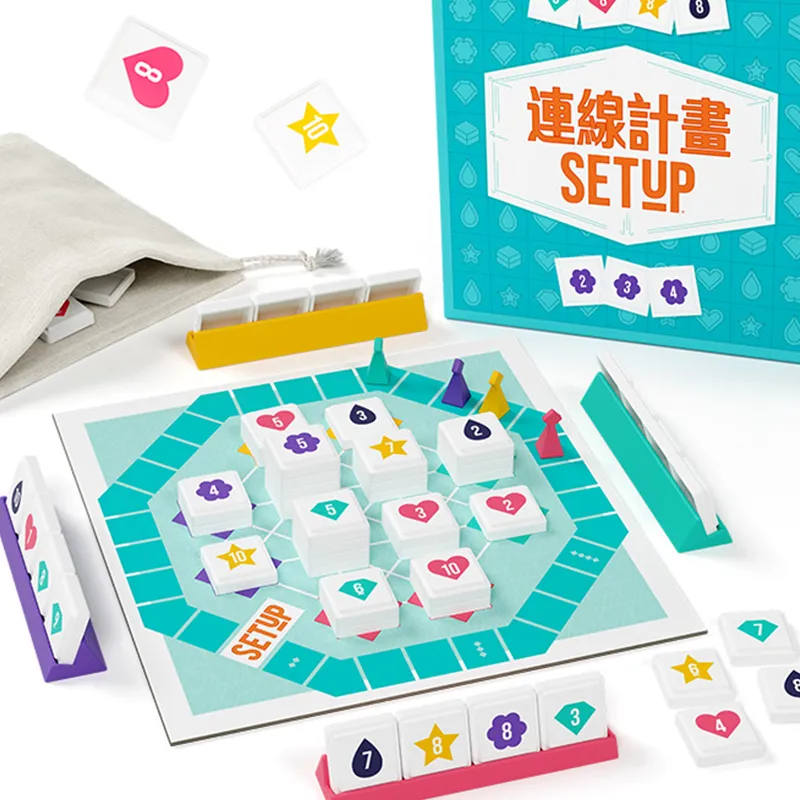 ASMODEE Connection Plan Chinese Edition SETUP Board Games-1