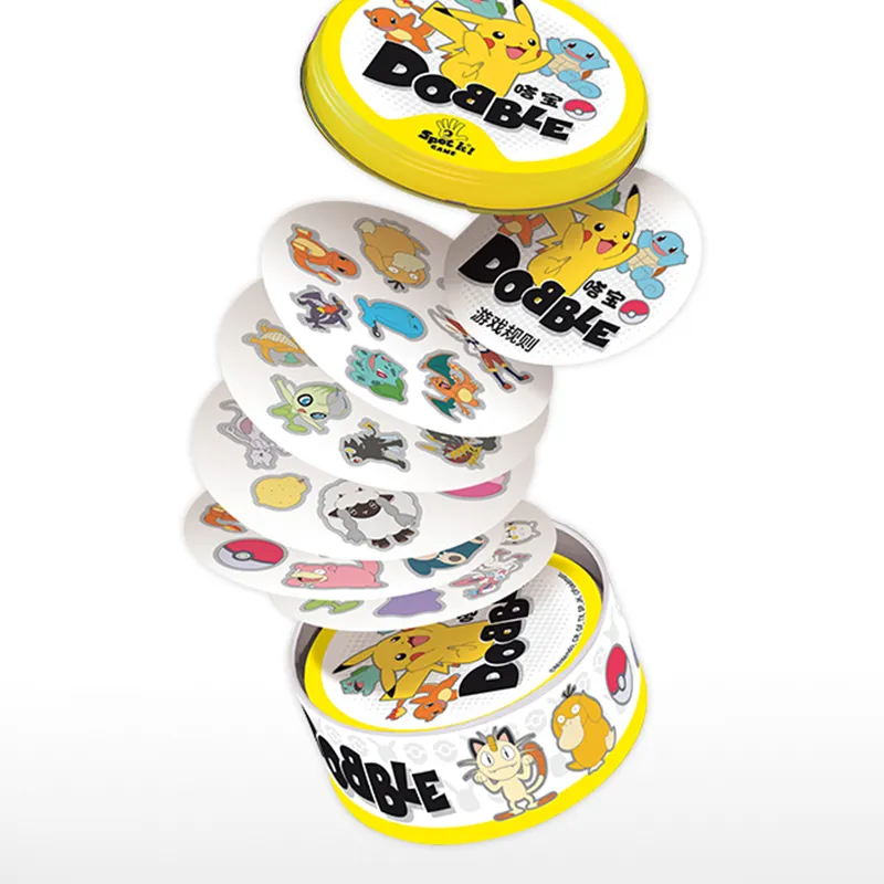 ASMODEE Dobble Pokemon Tabletop Game Casual Party Parent And Kid Educational Card Games Board Games-1