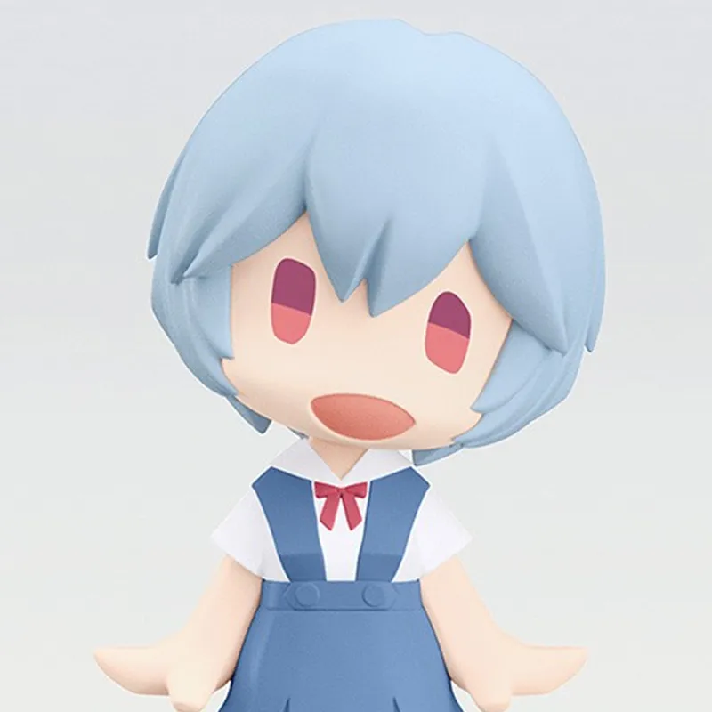 GSC Rei Ayanami HELLO! GOOD SMILE EVA School Uniform In Stock Chibi Figures-2
