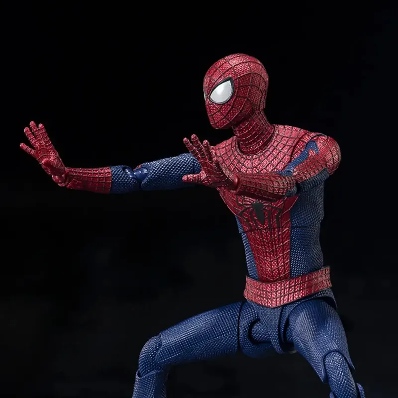 BANDAI S.H.Figuarts Spider Man Hero Without Return Andrew Garfield Soul Limited Japan Version Assembled Models 14.5cm-3