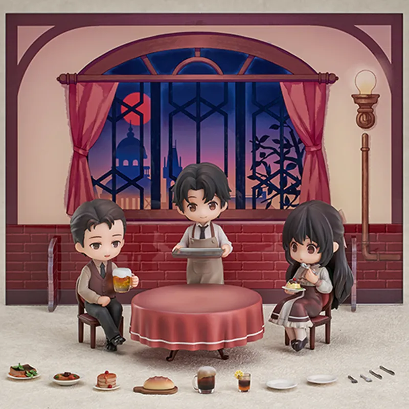 Read Goodies Lord Of The Mysteries Klein Moretti Dinner At The Moretti Household Scenario Chibi Figures-6