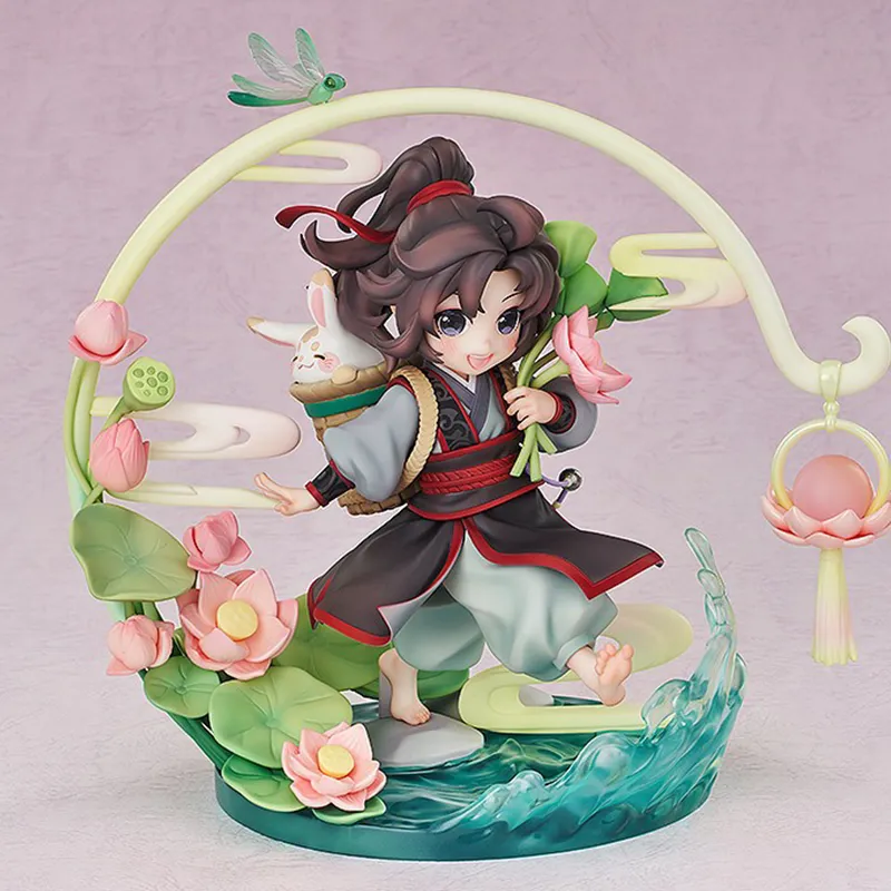 GSC 1 8 Wei Wuxian Liang Xiao Sculpture Beauty, Grandmaster Of Demic Cultivation, Childhood Edition Chibi Figures 20cm-2
