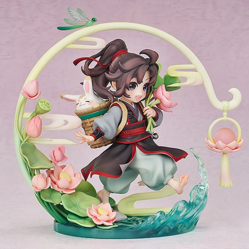 GSC 1 8 Wei Wuxian Liang Xiao Sculpture Beauty, Grandmaster Of Demic Cultivation, Childhood Edition Chibi Figures 20cm-3