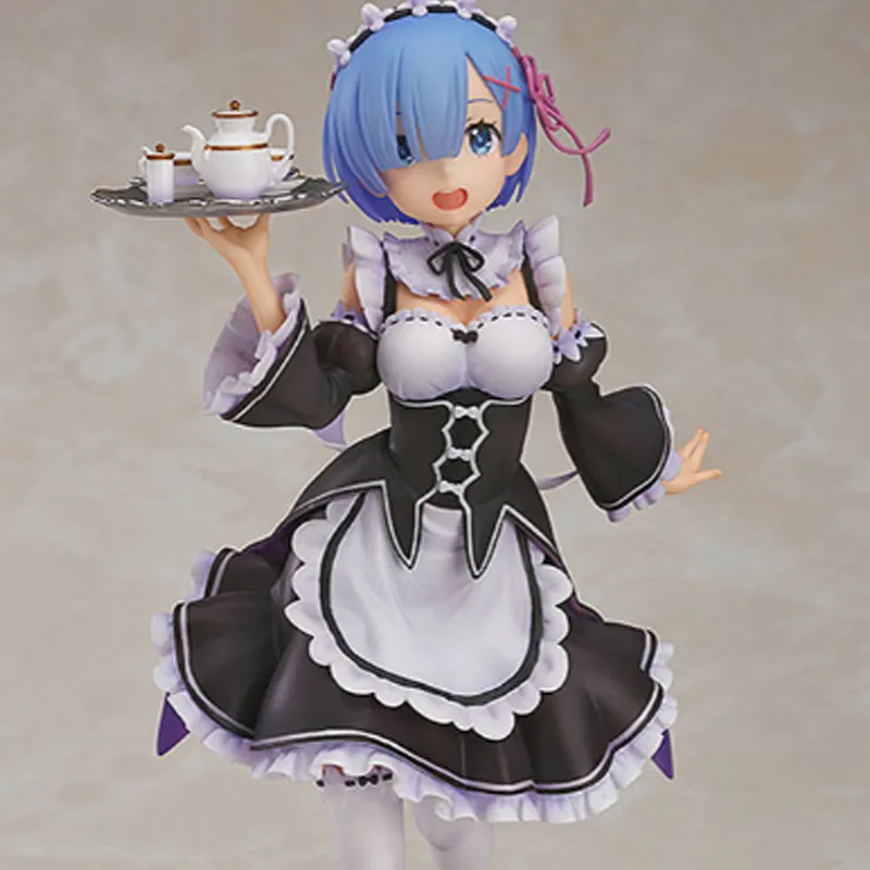 GSC Rem Zero Starting Life In Another World Waitress Servant Rem Scale Figures 22.5cm-4