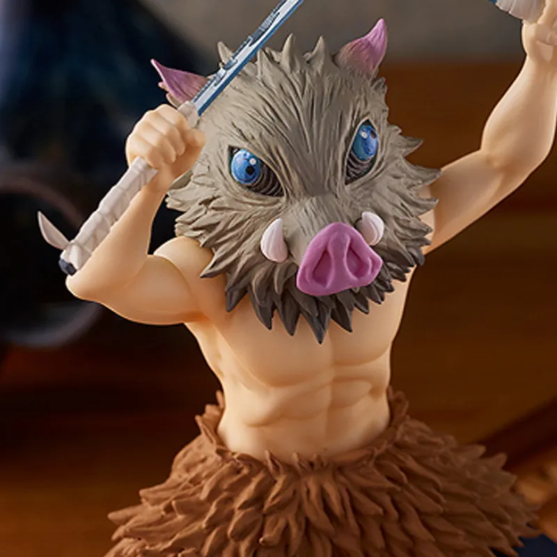 GSC Inosuke Hashibira Pop Up Parade Demon Slayer Kimetsu No Yaiba 14cm Scale Figures-1
