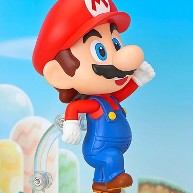GSC Mario Super Mario Nendoroid Chibi Figures 10cm-4