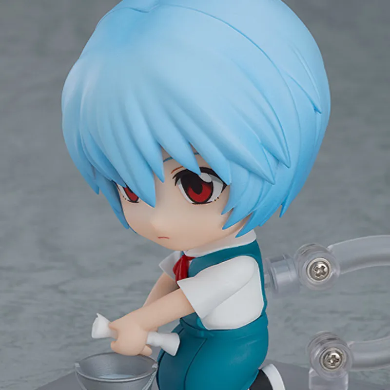 GSC Rei Ayanami Neon Genesis Evangelion Theatrical Edition Eva 10cm Chibi Figures-4