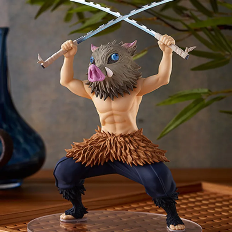 GSC Inosuke Hashibira Pop Up Parade Demon Slayer Kimetsu No Yaiba 14cm Scale Figures-2