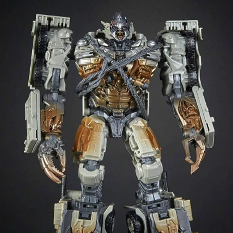 Hasbro Transformers L Class Leader SS34 Tanker Truck Megatron Assembled Models 21cm-4