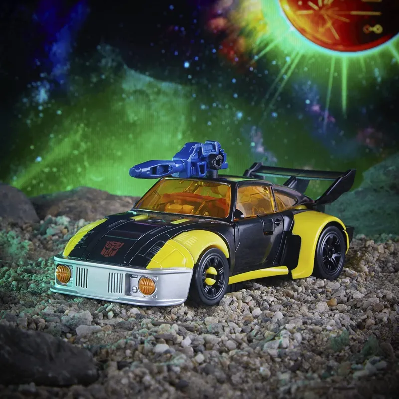 Hasbro Transformers Limited Golden Disk Collection Gambler Black Jazz+Transparent Visionary Crow Assembled Models 15cm-5