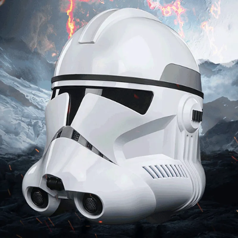 Hasbro Star Wars Characters Hasbro, Star Wars 2nd Generation Clone Trooper, Premium Electronic Helmet Scale Figures-1