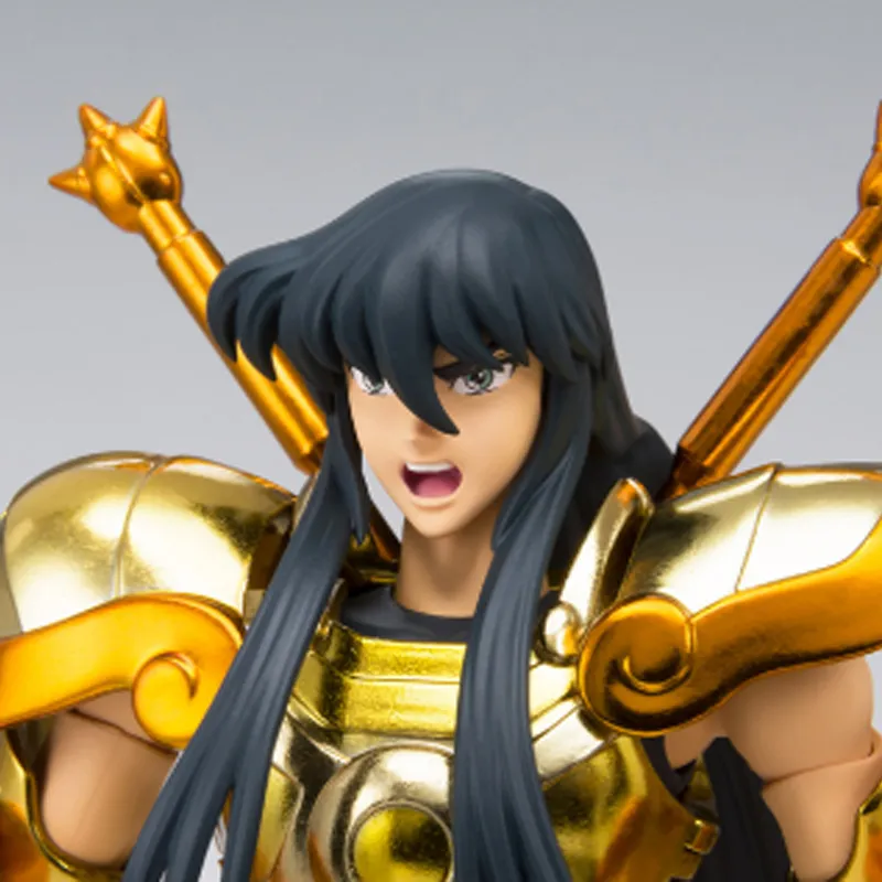BANDAI Shiryu Bandai Myth Of The Saint Armor EX Gold Saint Seiya Libra Scale Action Figure 17cm Scale Figures-2