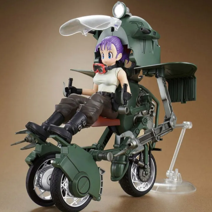 BANDAI Japan Dragon Ball Rise Mechanics Bulma's Variable No.19 Bike Model Kit Figure-2