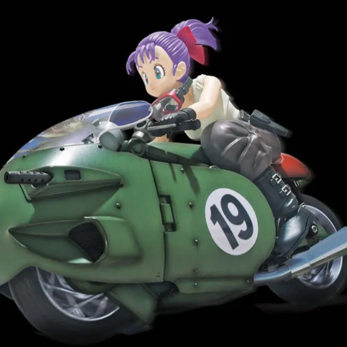 BANDAI Japan Dragon Ball Rise Mechanics Bulma's Variable No.19 Bike Model Kit Figure-3