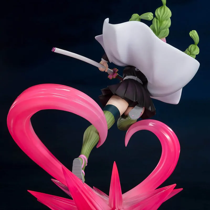 BANDAI Figuarts ZERO Demon Slayer  Kimetsu No Yaiba Mitsuri Kanroji Scale Figures 22cm-3