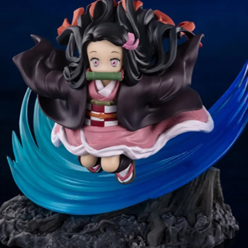 BANDAI Figuarts Zero Demon Slayer Kimetsu No Yaiba Kamado Nezuko Figure Action Figure Pink & Brown-5