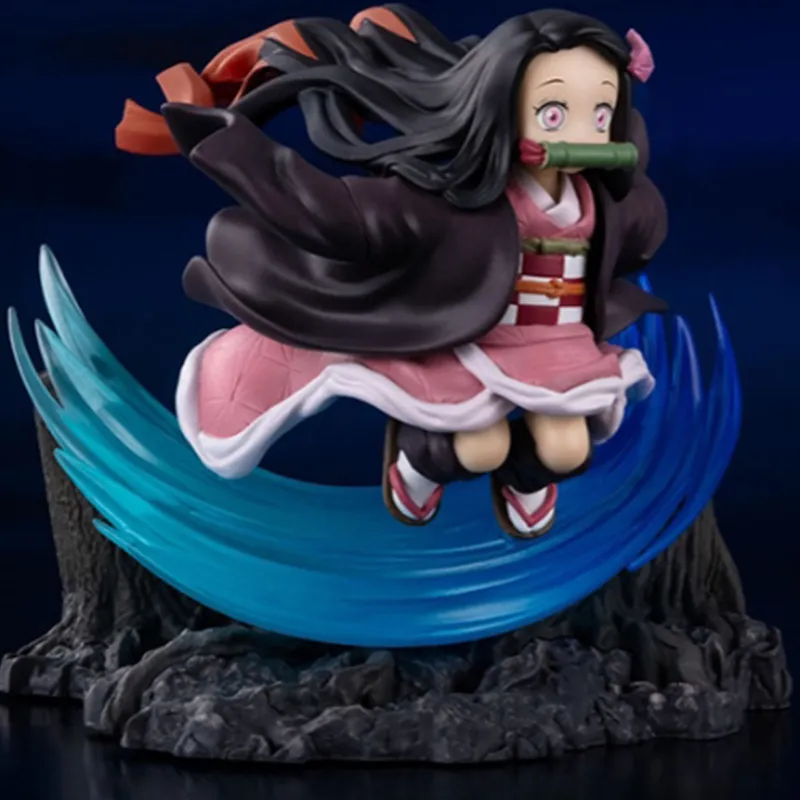 BANDAI Figuarts Zero Demon Slayer Kimetsu No Yaiba Kamado Nezuko Figure Action Figure Pink & Brown-3