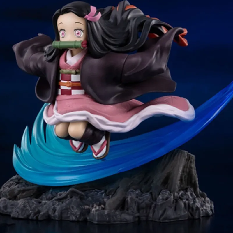 BANDAI Figuarts Zero Demon Slayer Kimetsu No Yaiba Kamado Nezuko Figure Action Figure Pink & Brown-4