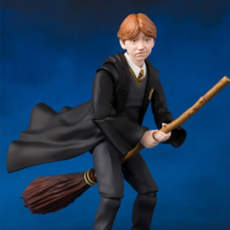 BANDAI Ron Weasley Bandai SHF Harry Potter And The Philosopher's Stone Ron Weasley Action Figure Scale Figures 12cm-4