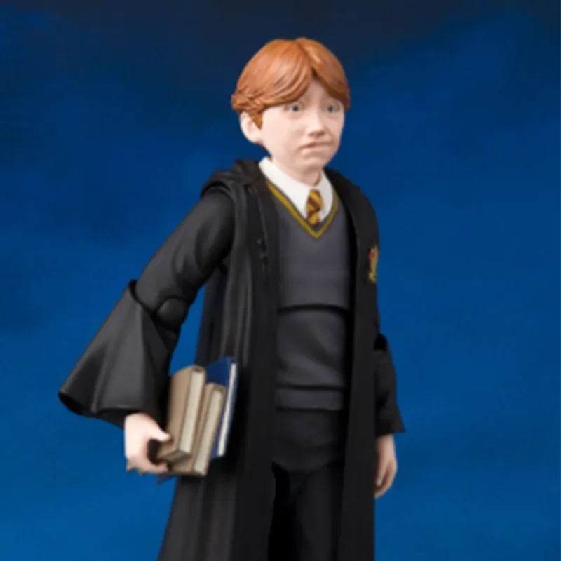 BANDAI Ron Weasley Bandai SHF Harry Potter And The Philosopher's Stone Ron Weasley Action Figure Scale Figures 12cm-3