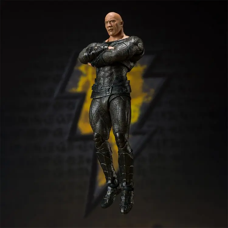BANDAI Shf Black Adam DC Anti Hero Stone Cold Action Figures-1
