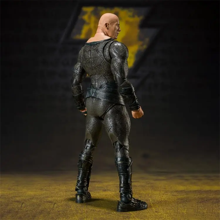BANDAI Shf Black Adam DC Anti Hero Stone Cold Action Figures-2