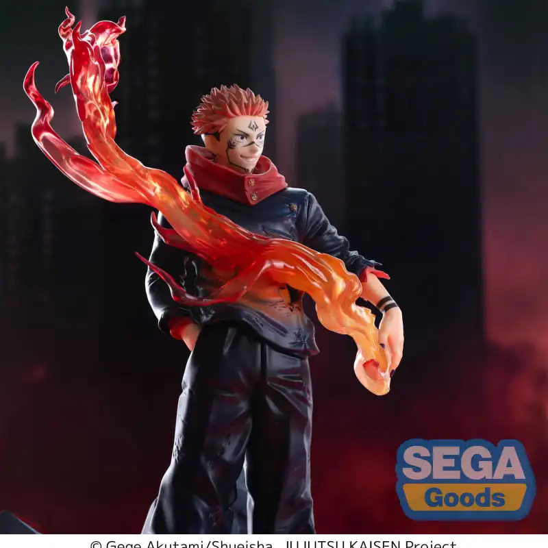 SEGA Luminasta Collection Jujutsu Kaisen Sukuna '■' 'Open' Bonus Gifts-2