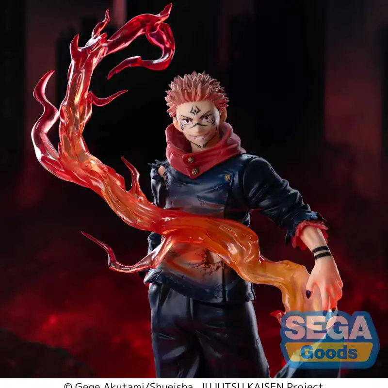 SEGA Luminasta Collection Jujutsu Kaisen Sukuna '■' 'Open' Bonus Gifts-3