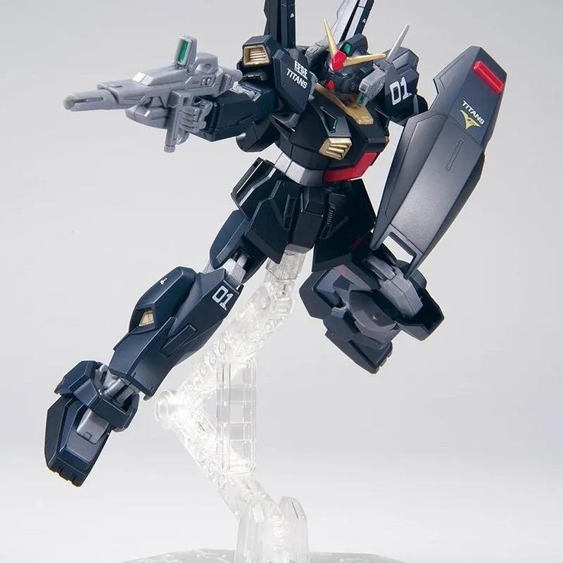 BANDAI Event Exclusive HGUC Gundam MK2 Titans 21st Century Real Color Scheme Black Rabbit Model Kits-3