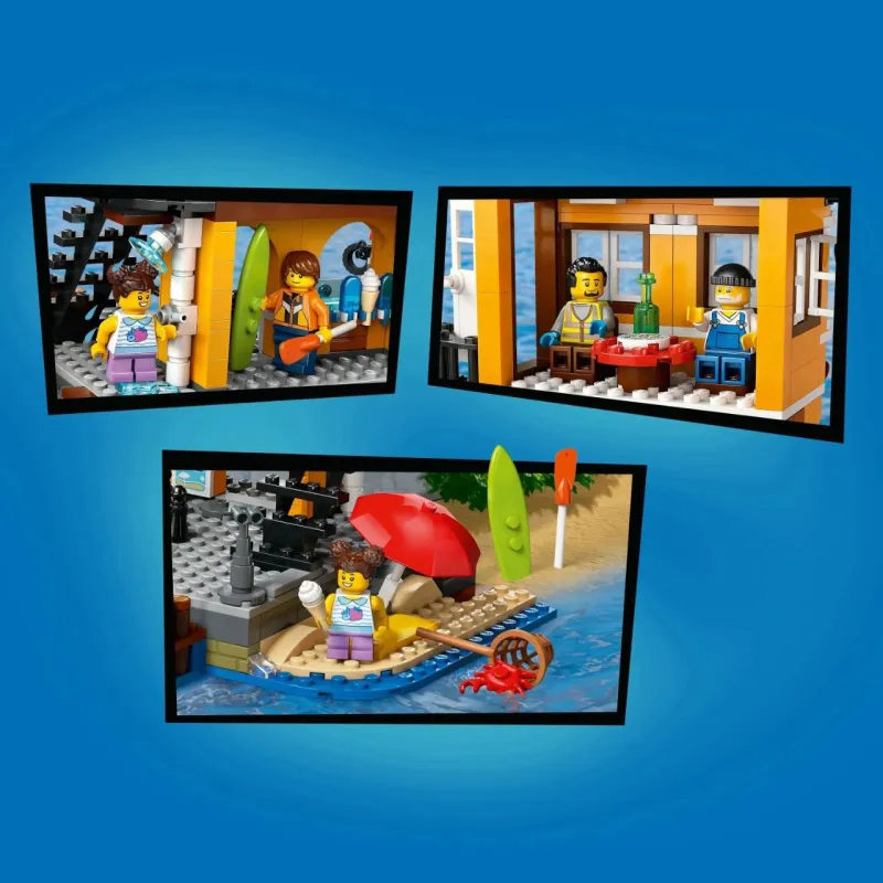 LEGO Harbor And Cargo Ship Building Blocks 1226pcs 60422-2