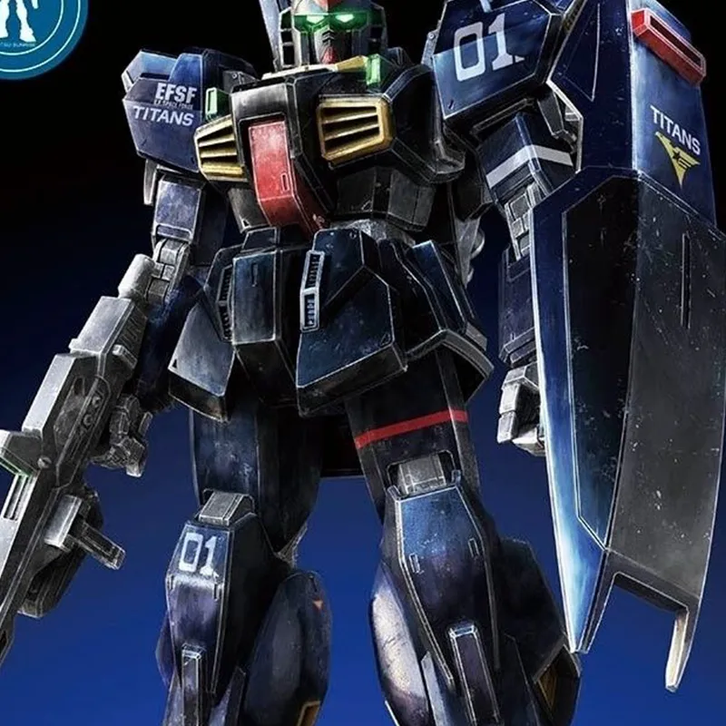 BANDAI Event Exclusive HGUC Gundam MK2 Titans 21st Century Real Color Scheme Black Rabbit Model Kits-2