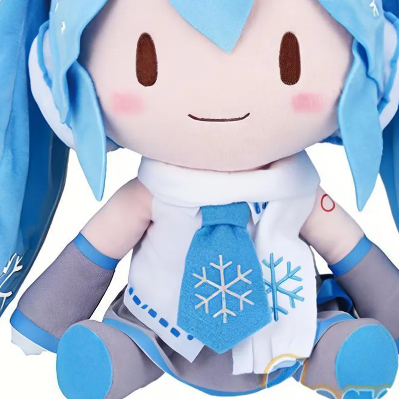 SEGA VOCALOID Hatsune Miku Snow Miku SNOWMIKU Dolls Plush Doll 27cm Height-3