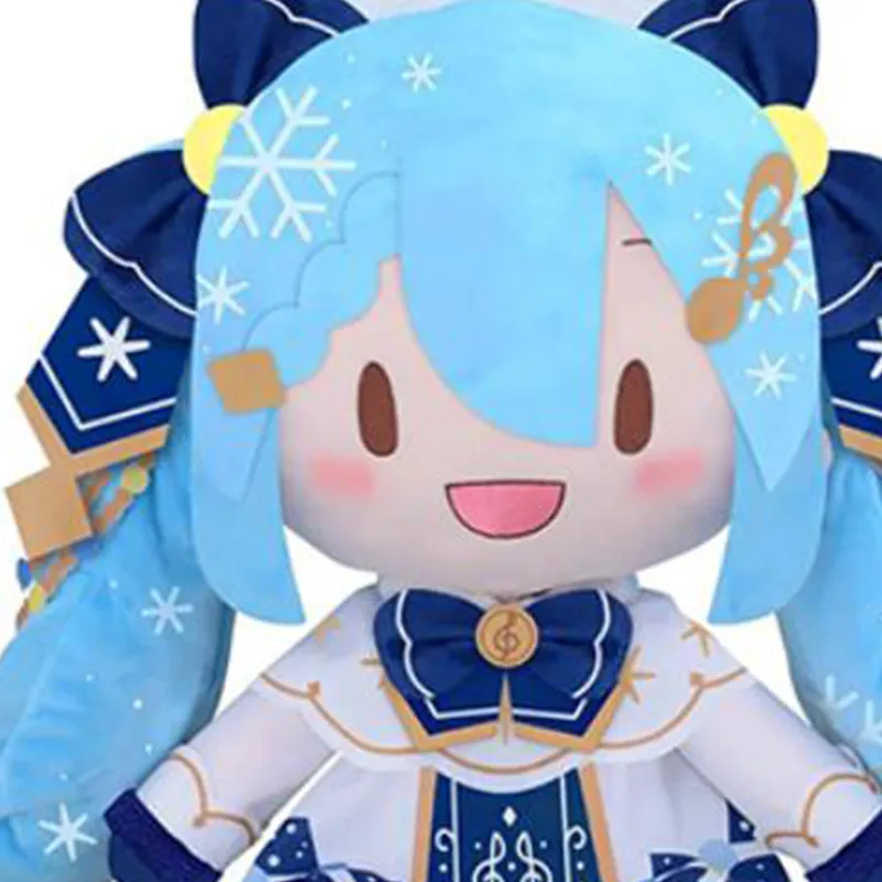 SEGA VOCALOID Hatsune Miku 2021 Snow Hatsune Miku Dolls Plush Doll 50cm Height-3