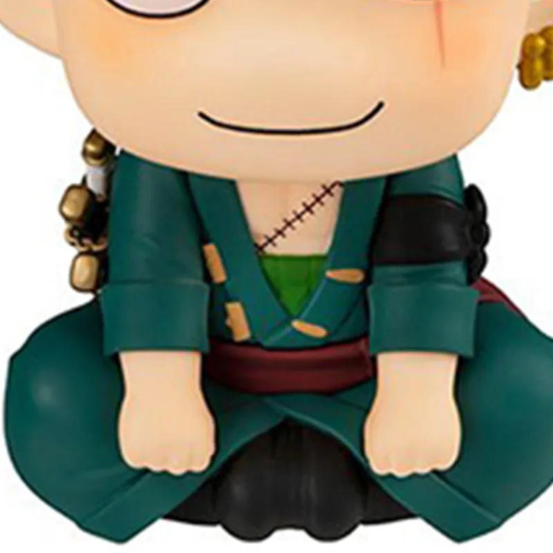 MegaHouse Roronoa Zoro Upturned Eye Collection One Piece Zoro Chibi Figure Scale Figures-3