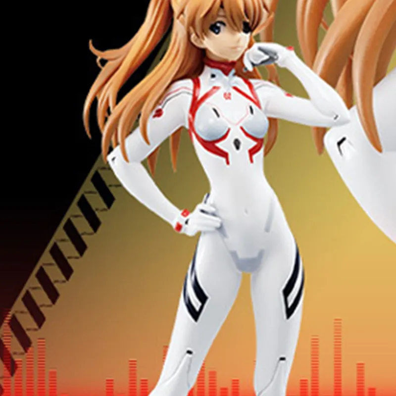 BANDAI Asuka Langley Soryu Bandai Neon Genesis Evangelion Size 13 And Up Last Prize Scale Figures-3