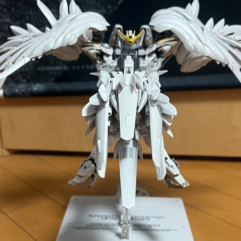 BANDAI GFFMC FIX Wing Gundam Zero 'White Snow Princess' Assembled Models-2