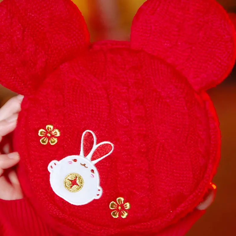 Disney Fabric Crossbody Bag Regular Unisex Red-1
