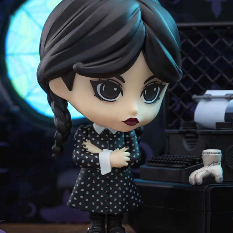 Hot Toys COSBABY Wednesday S Chibi Figures 11cm-2